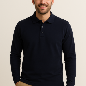 Bluze Polo me menge te gjata